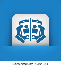 Mobile chat icon