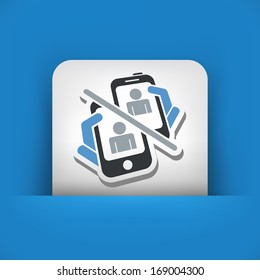 Mobile chat icon
