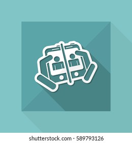 Mobile chat icon