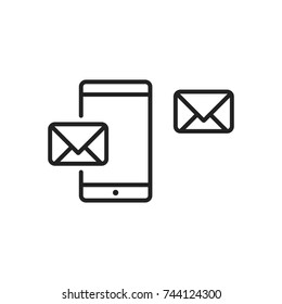 Mobile Chat Message Discussion Icon