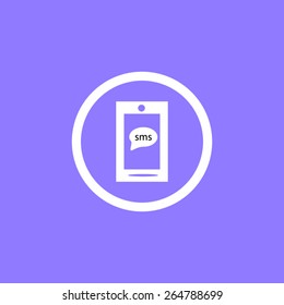 Mobile chatting icon.