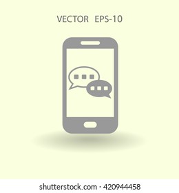 mobiles Chatsymbol