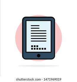 Mobile, Coding, Hardware, Cell Abstract Circle Background Flat color Icon