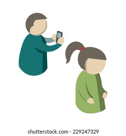 mobile communication illustrations series4