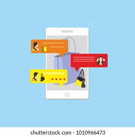 mobile communication network social media sign symbol. wireless connection with smart phone