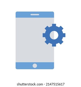 mobile Configuration Vector icon which is suitable for commercial work and easily modify or edit it

