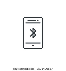 Icono de Mobile Connect, Conectar Ilustración vectorial