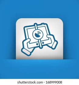 Mobile connection icon
