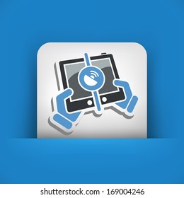 Mobile connection icon