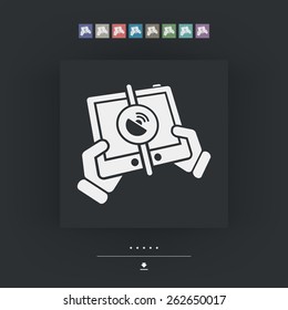 Mobile connection icon