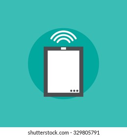 Mobile connection vector icon