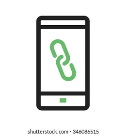 Mobile, connections, call icon vector image.Can also be used for IT and communication. Suitable for mobile apps, web apps and print media.