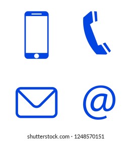 Mobile contact icon