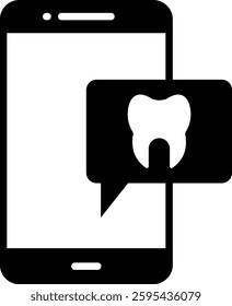 Mobile Contact Icon Element For Design
