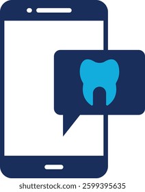 Mobile Contact Icon Element For Design