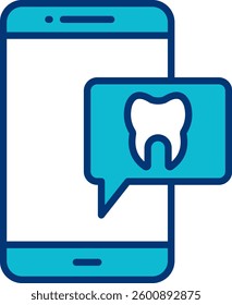 Mobile Contact Icon Element For Design