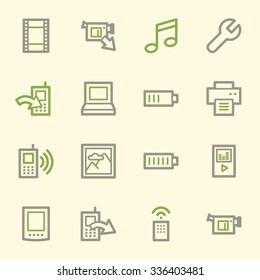 Websymbole für mobile Inhalte