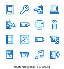 Websymbole für mobile Inhalte