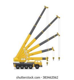 Mobile Crane Isolated Stock Vectors, Images & Vector Art | Shutterstock