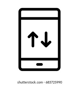 Mobile data icon