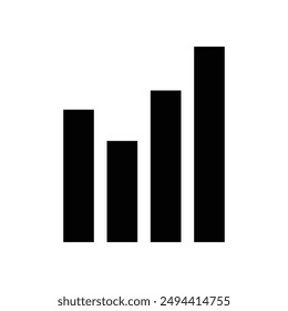 Mobile data usage information icon vector