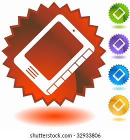mobile device badge seven