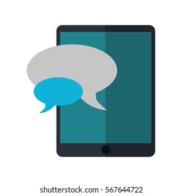 mobile device chat dialog design