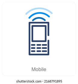 Mobile And Device Icon Concept