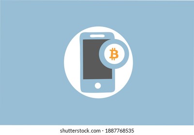 Mobile device icon set payment digital banking, vector ilustration.