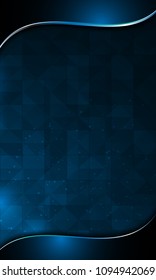 mobile device tech modern cyber design concept background eps 10 vector