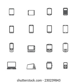 Mobile Devices Icons