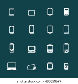 Mobile Devices Icons set