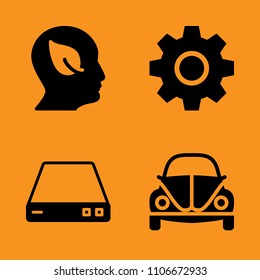 mobile, digital, home and view icons set. Vector illustration for web and design