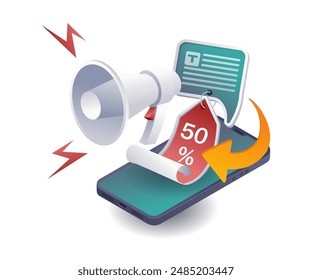 Mobile Rabattaktion für E-Commerce