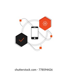 Mobile Display Icon for Web Sites