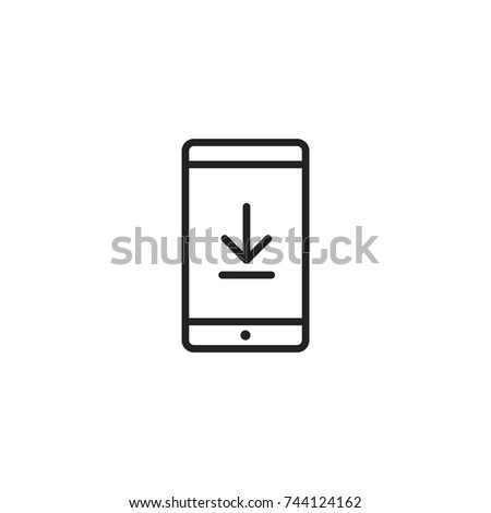 Mobile Download Icon