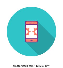 Mobile Engineering Flat Icon