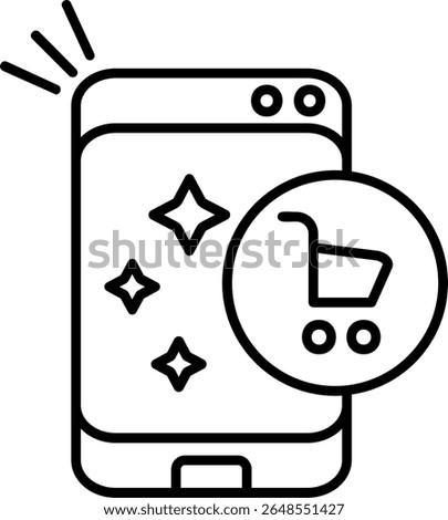 Mobile Filled Style Icon Design
