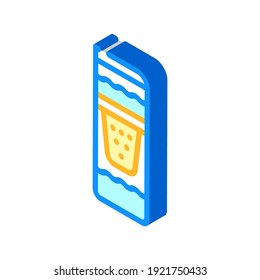mobile filter isometric icon vector. mobile filter sign. isolated symbol illustration