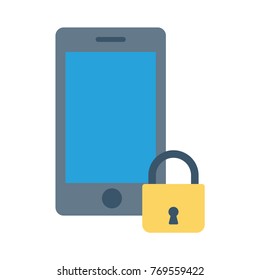 mobile flat icon 
