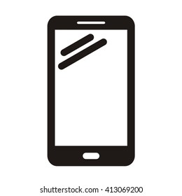 Mobile Flat icon Vector
