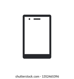 mobile flat vector icon
