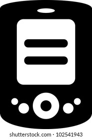 Mobile gadget - Vector icon isolated