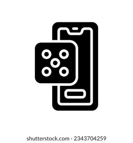 mobile gambling icon for your website, mobile, presentation, and logo design.