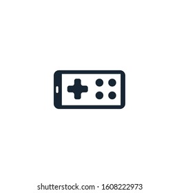 Mobile game creative icon. From Gaming icons collection. Isolated Mobile game sign on white background