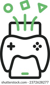 Mobile Game icon vector image. Suitable for mobile application web application and print media.