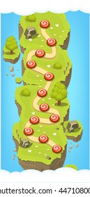 Mobile Game Reskin Level Map Assets