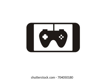 Mobile Game Simple Icon