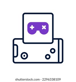 mobile gaming icon for your website design, logo, app, UI.