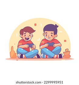 Mobile Gaming leicht gemacht: Vektorkunst- und Cartoon-Themen